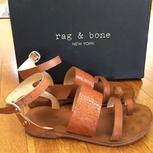 Tan Rag & Bone Chartan Sandal Sz 8/38